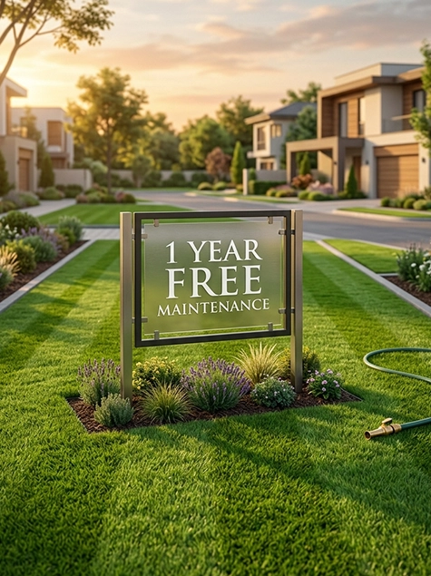 1 YEAR FREE MAINTENANCE